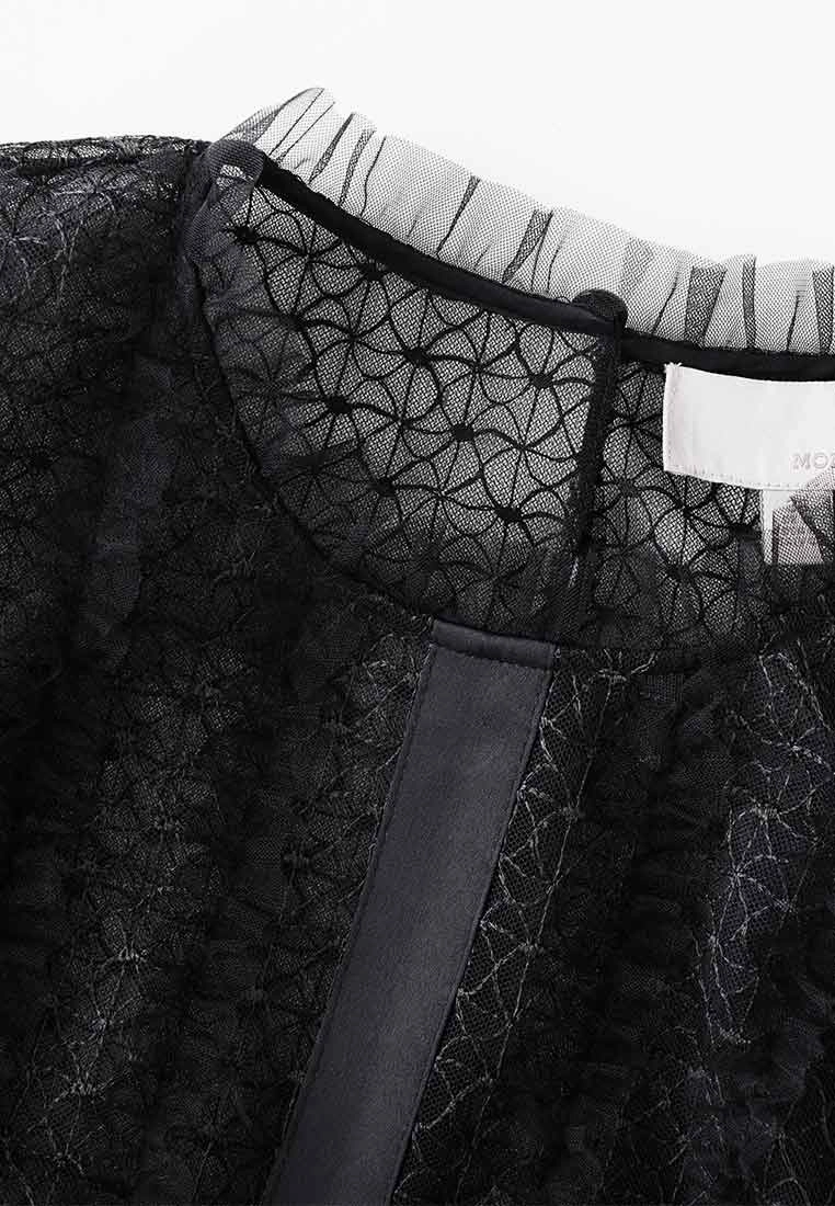 Black Lace Two-piece Cocktail Dress