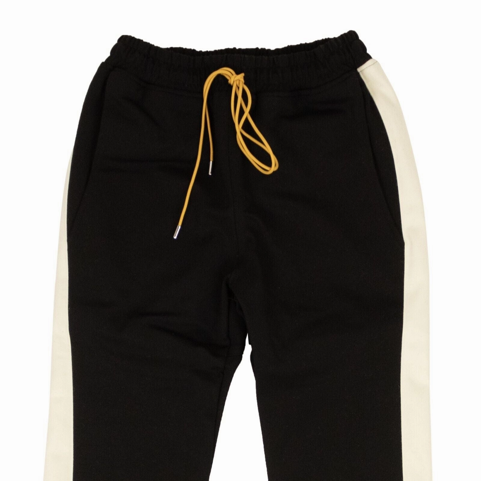 Black Rayon Boys Traxedo Joggers Pants