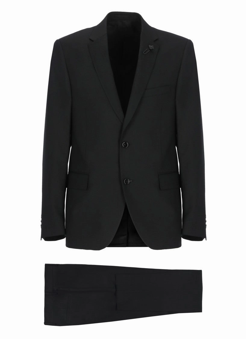 Black Wool Suit