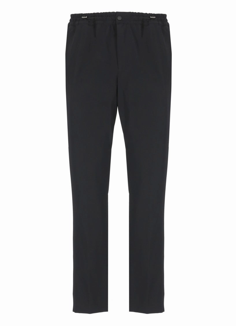 Black Wool Trousers