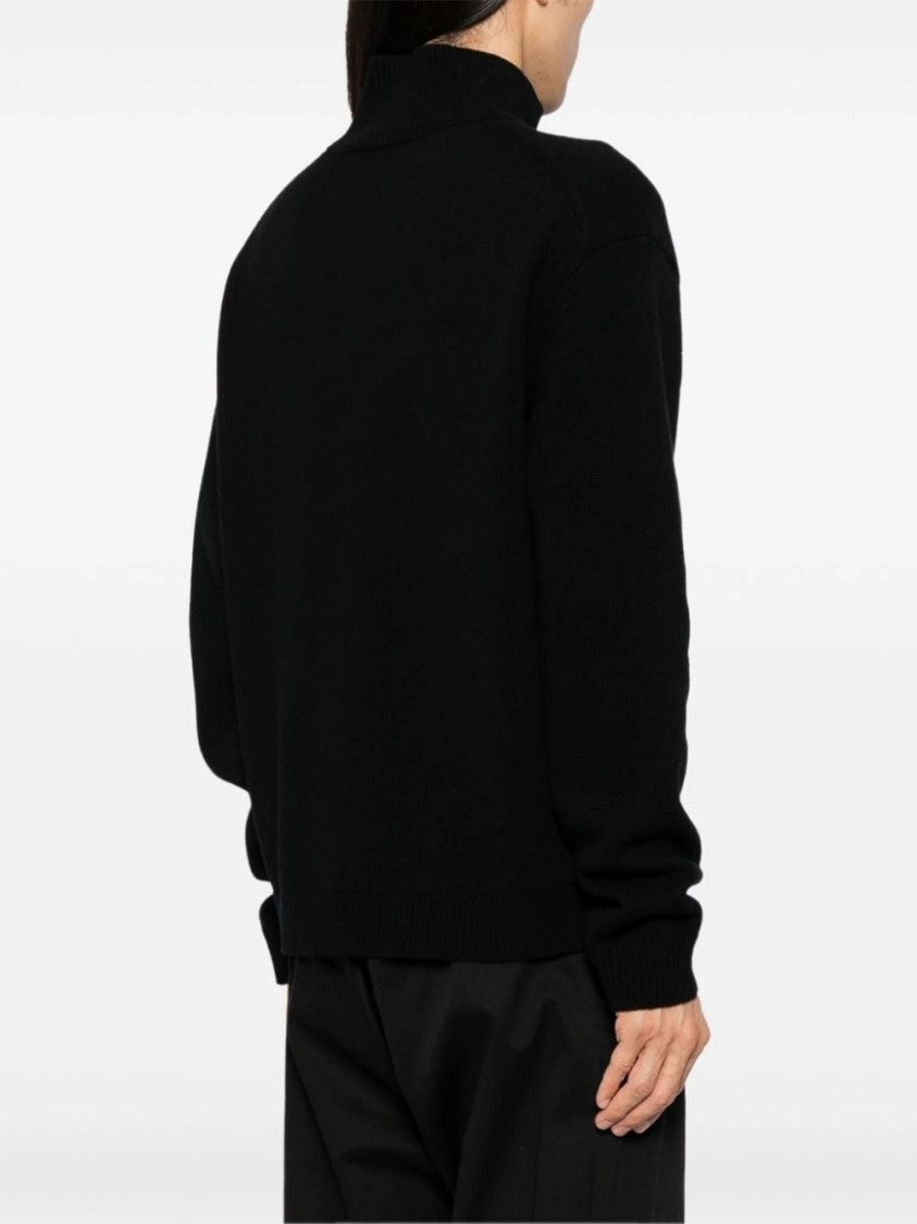 Black Wool Turtleneck