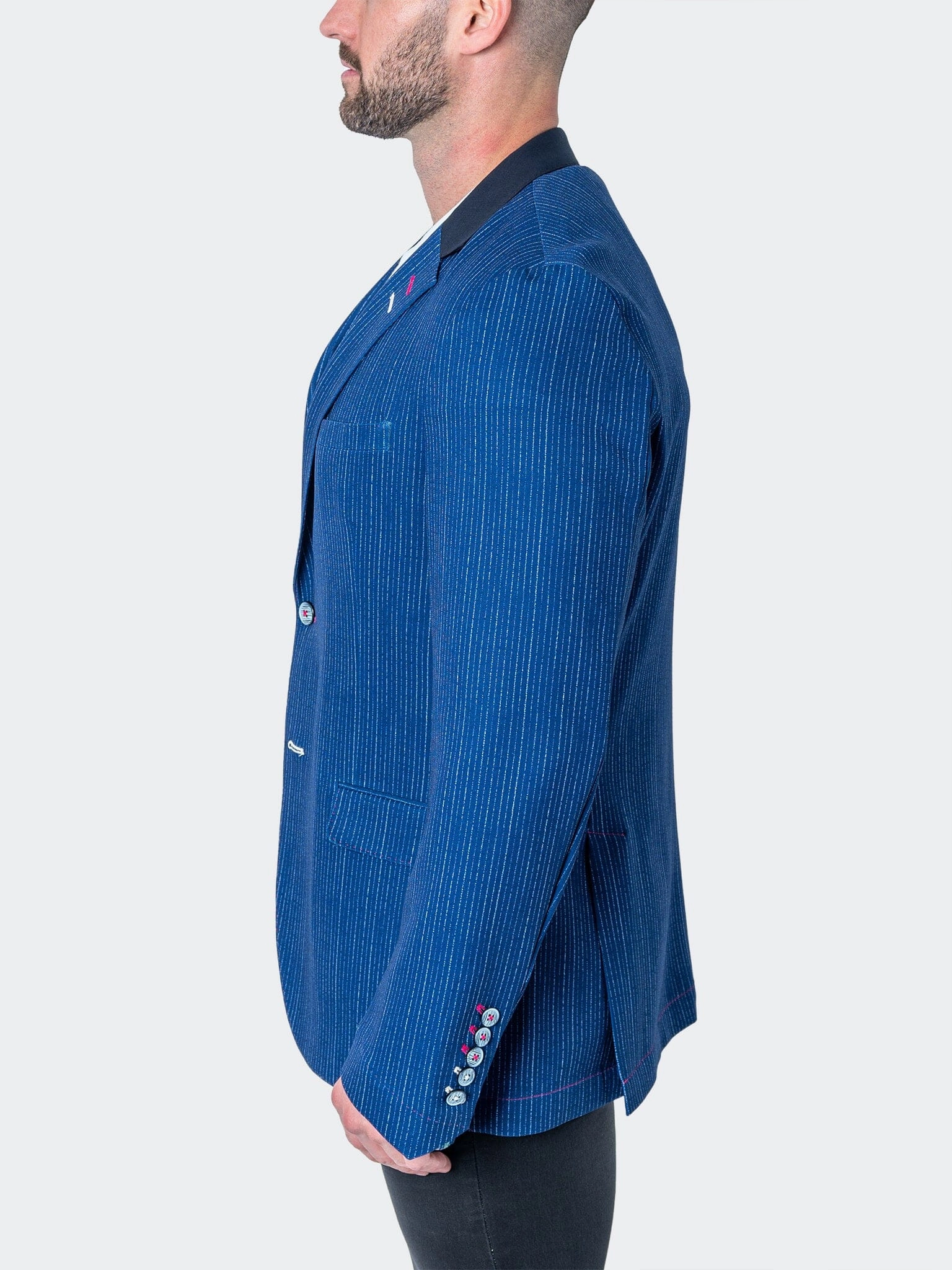 Blazer Unconstructed Continuous Blue