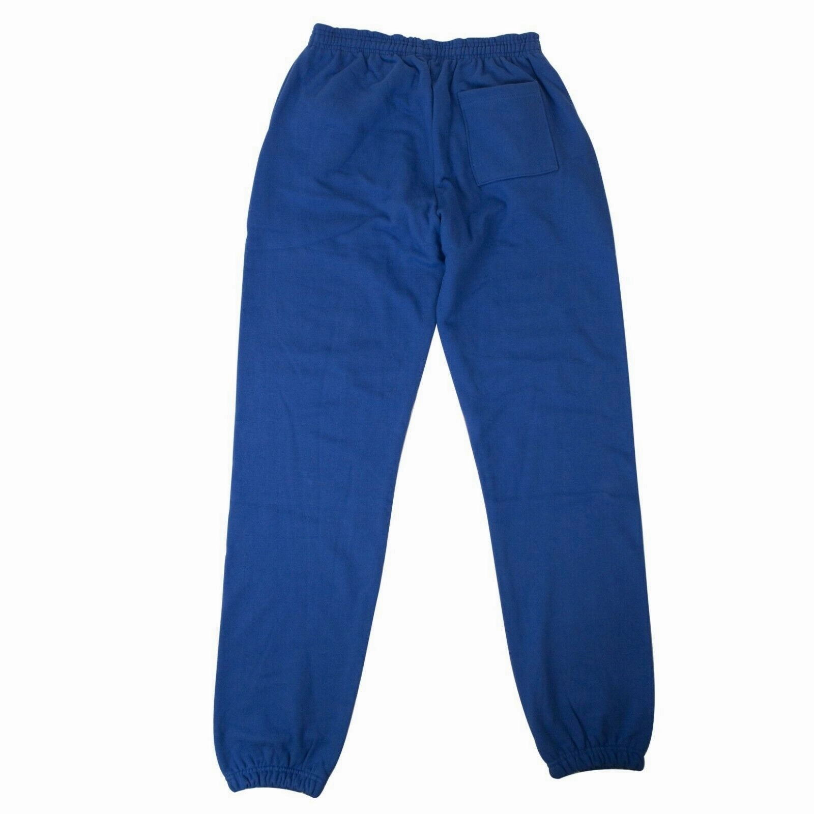 Blue And White Logo Jogger Sweatpants