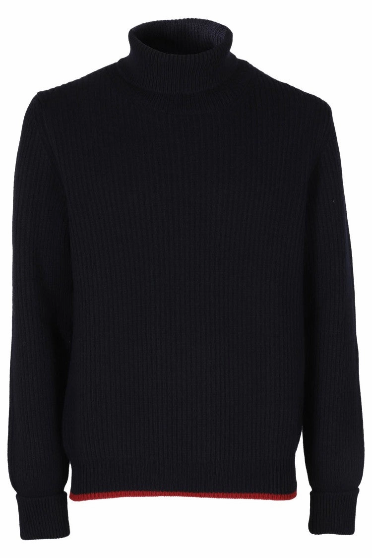 Blue-Colored Archive Sweater