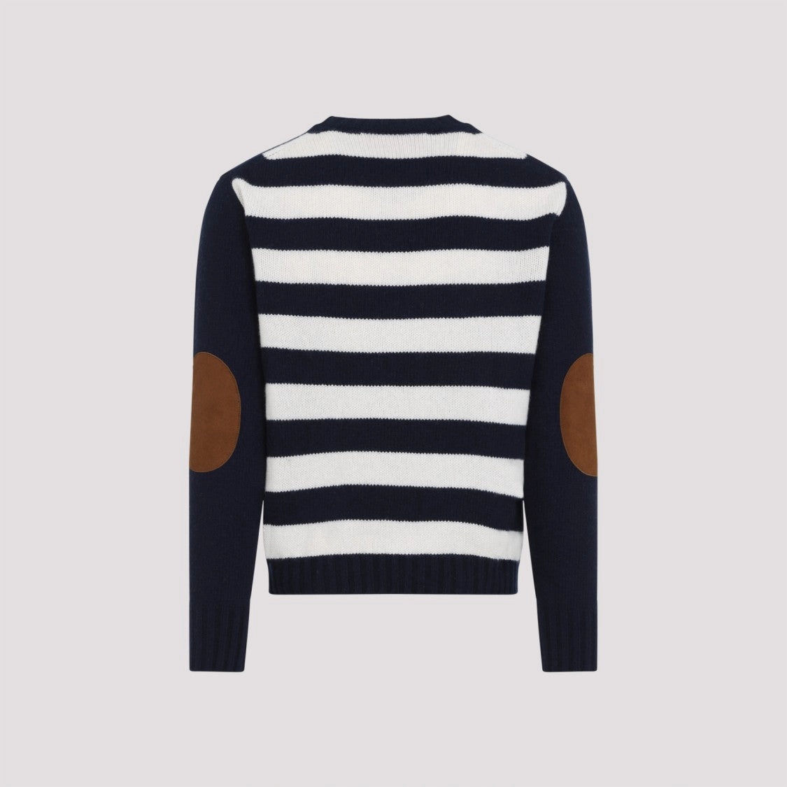 Blue Wool And Cashmere Pullover