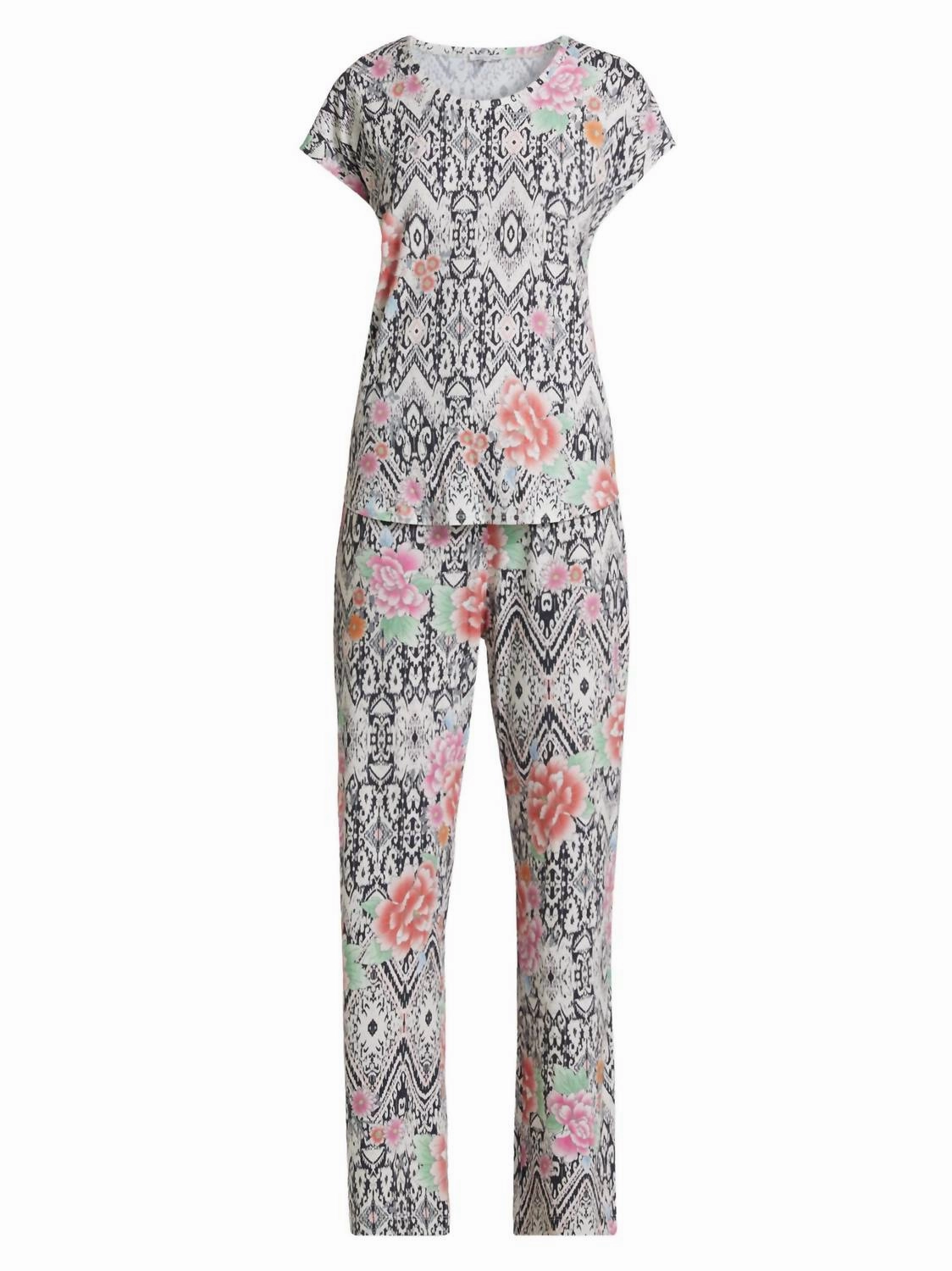 Bobby Pajama Set In Azzie Flower Neo