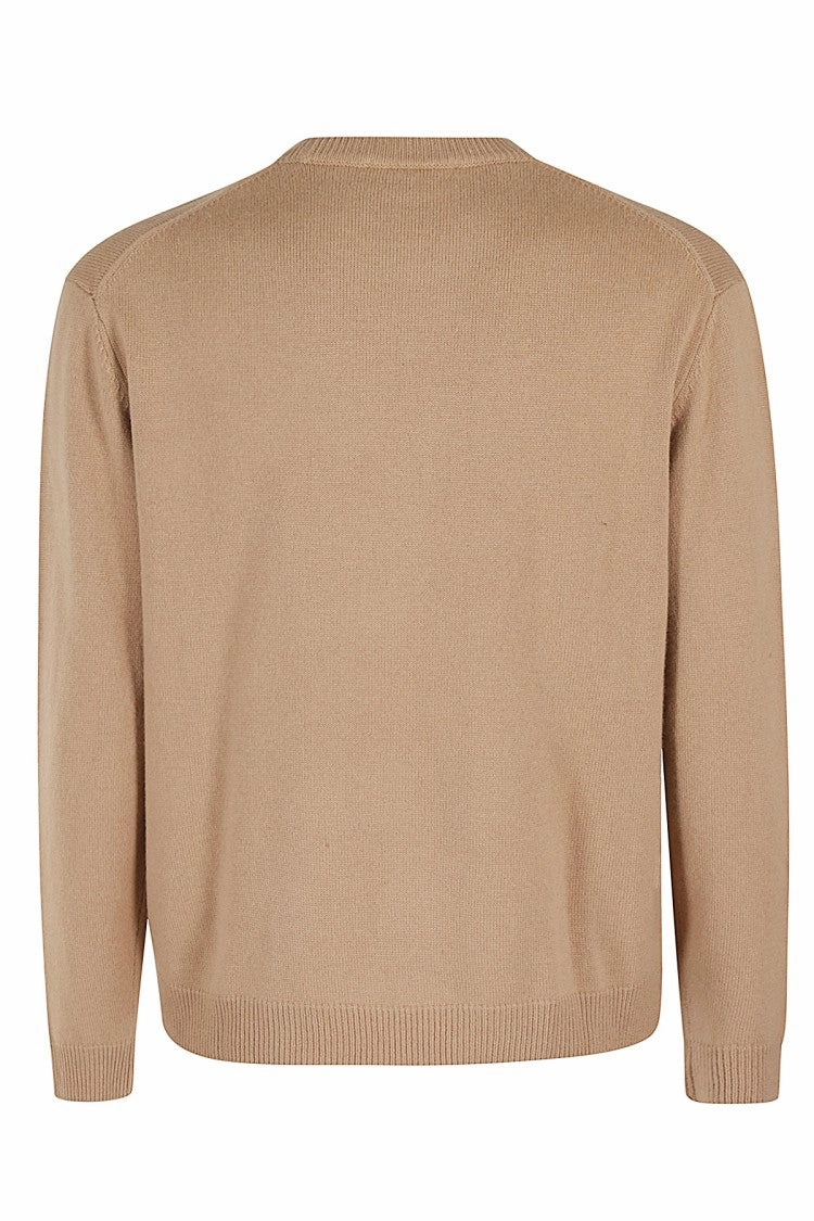 Bold Fox Head Embroidered Jumper