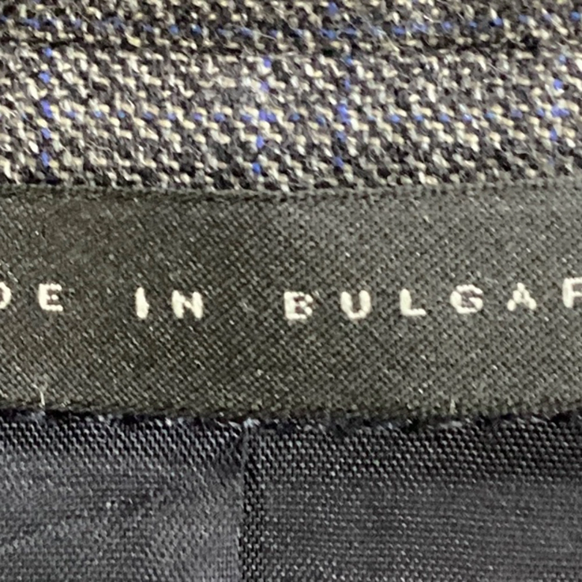 Boss by Hugo Boss Plaid Single-Breasted Blazer in Grey Wool