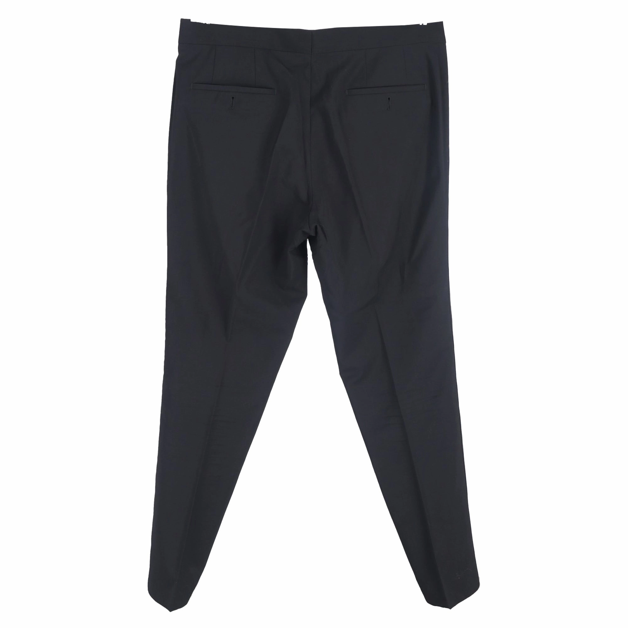 Boss by Hugo Boss Single-Breasted Blazer and Trousers Set in Black Wool