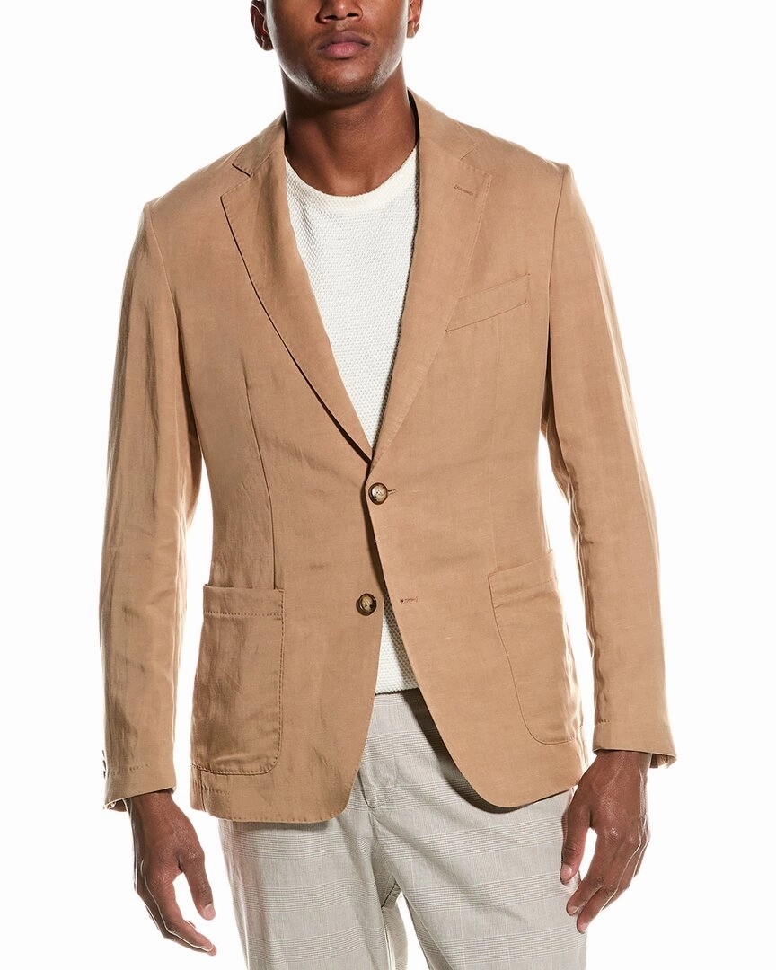 BOSS Hugo Boss Hanry Linen-Blend Blazer