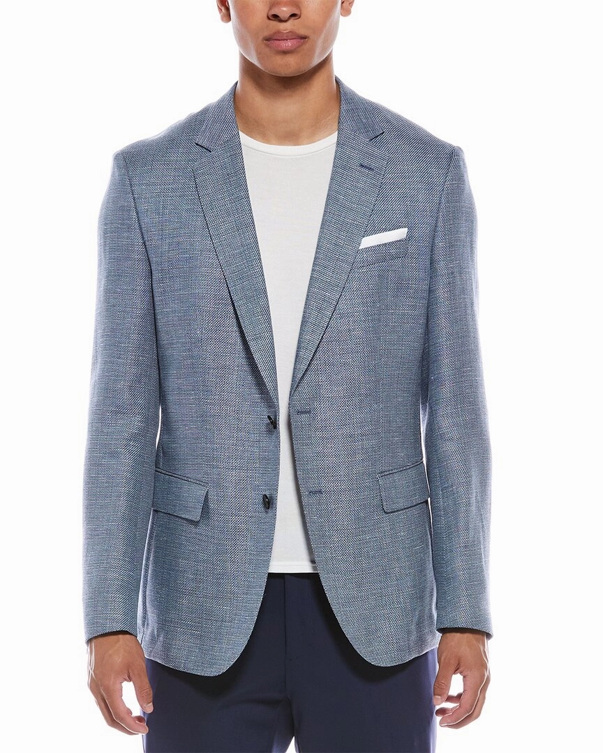 BOSS Hugo Boss Hutson Linen & Wool-Blend Suit Jacket