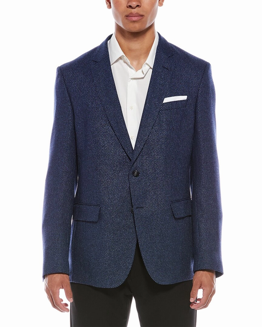 BOSS Hugo Boss Hutson Linen & Wool-Blend Suit Jacket