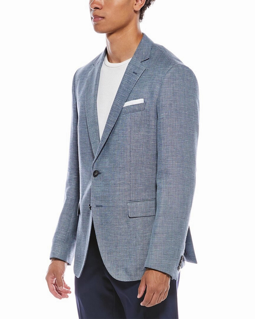 BOSS Hugo Boss Hutson Linen & Wool-Blend Suit Jacket