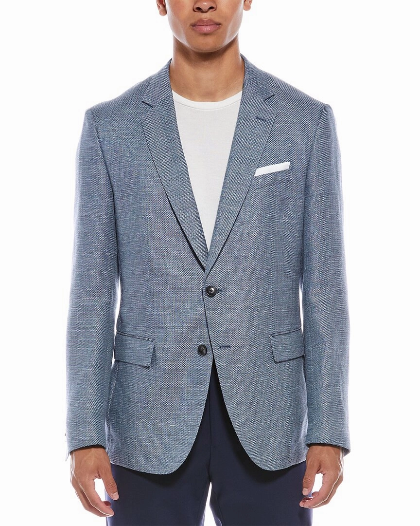 BOSS Hugo Boss Hutson Linen & Wool-Blend Suit Jacket