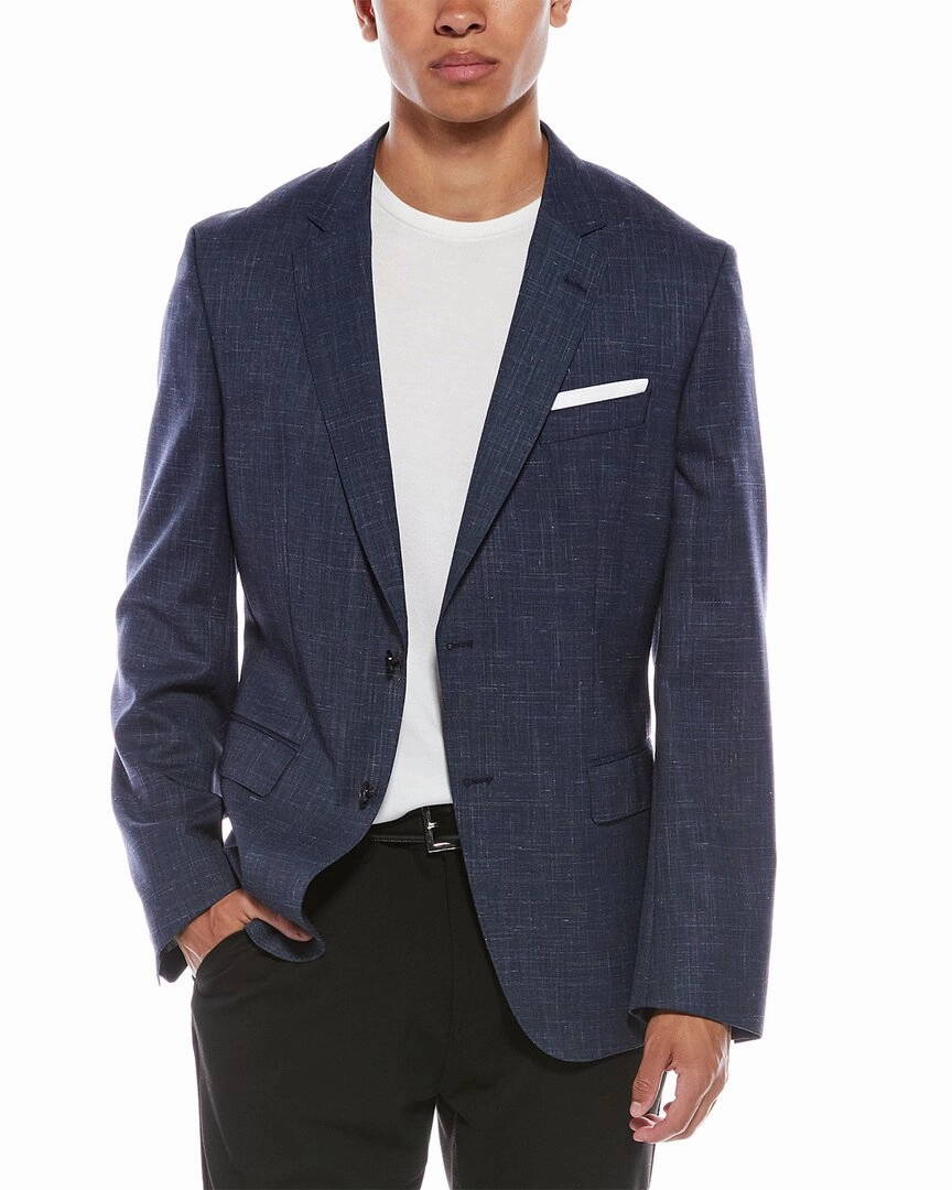 BOSS Hugo Boss Hutson Wool & Linen-Blend Suit Jacket