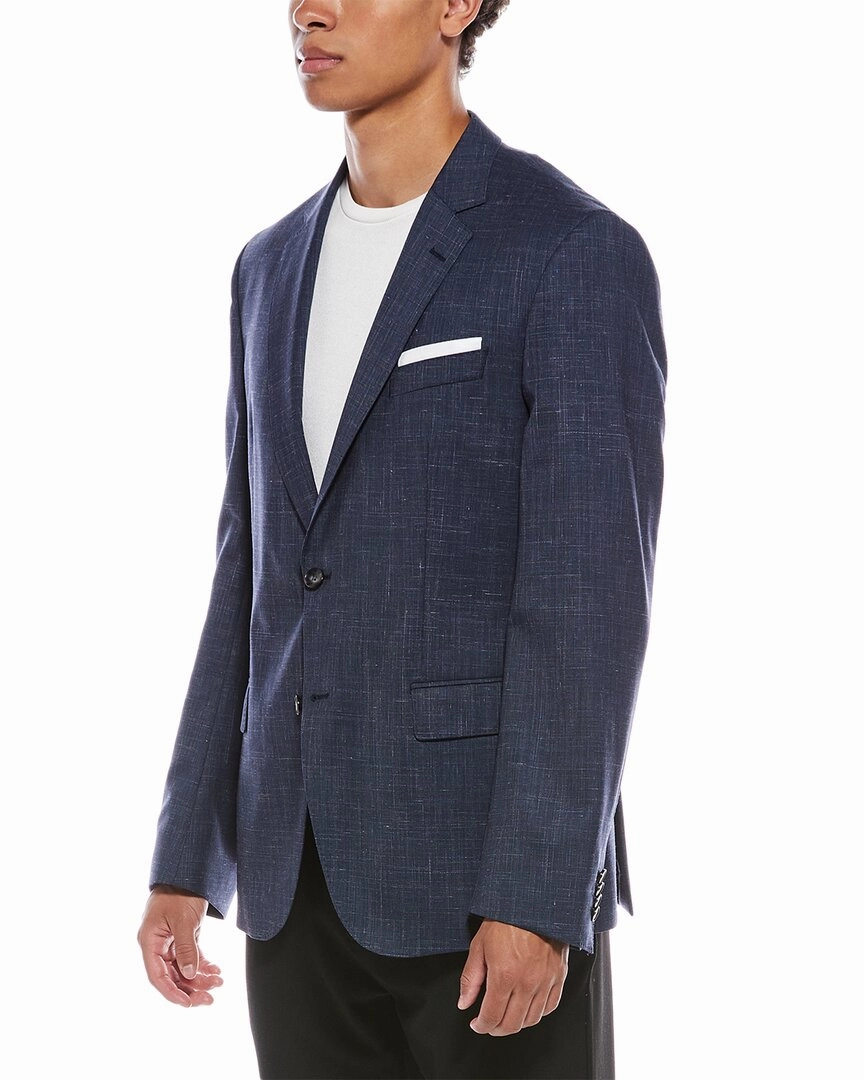 BOSS Hugo Boss Hutson Wool & Linen-Blend Suit Jacket