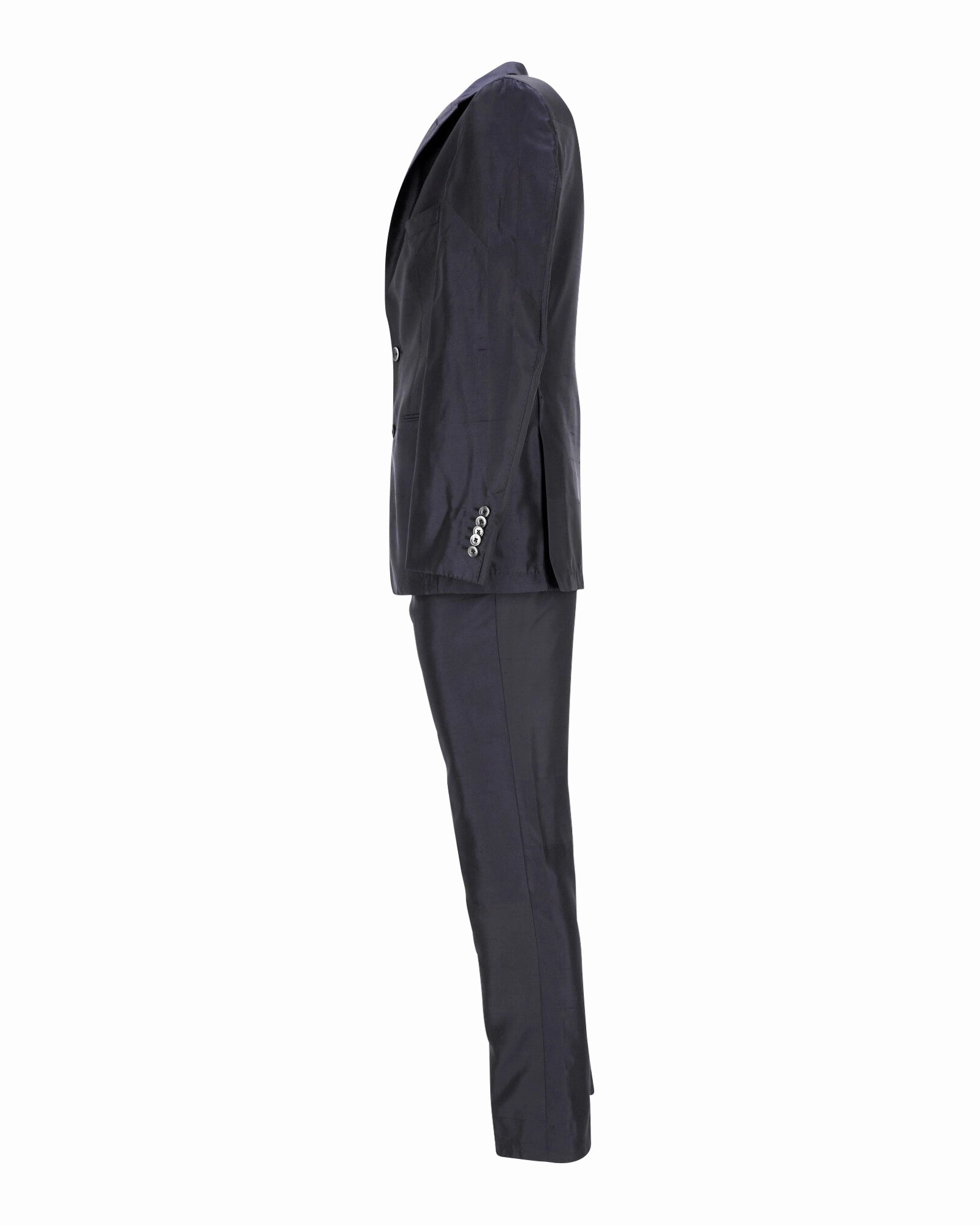 Boss Hugo Boss Tailored Suit in Navy Blue Polyester