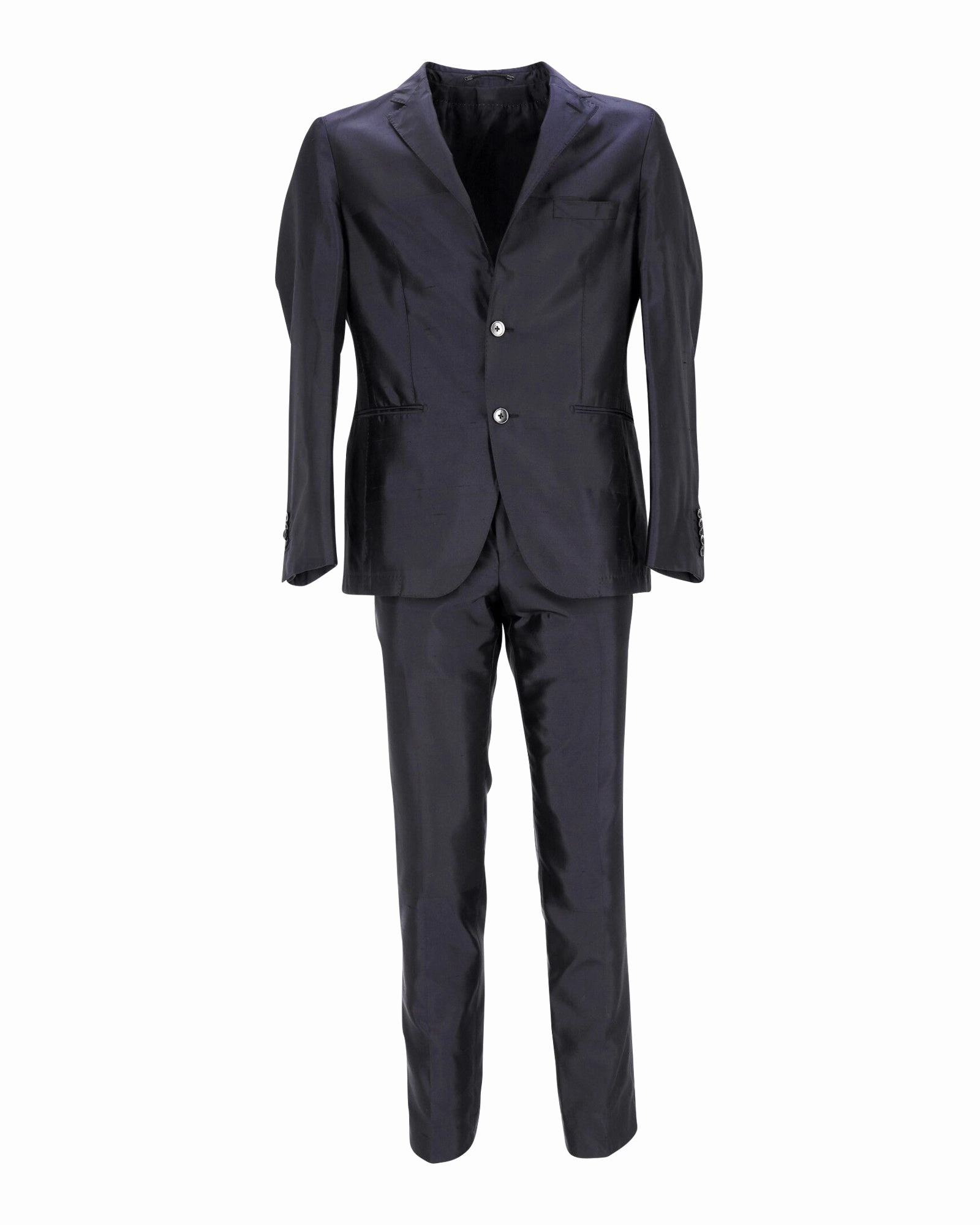 Boss Hugo Boss Tailored Suit in Navy Blue Polyester