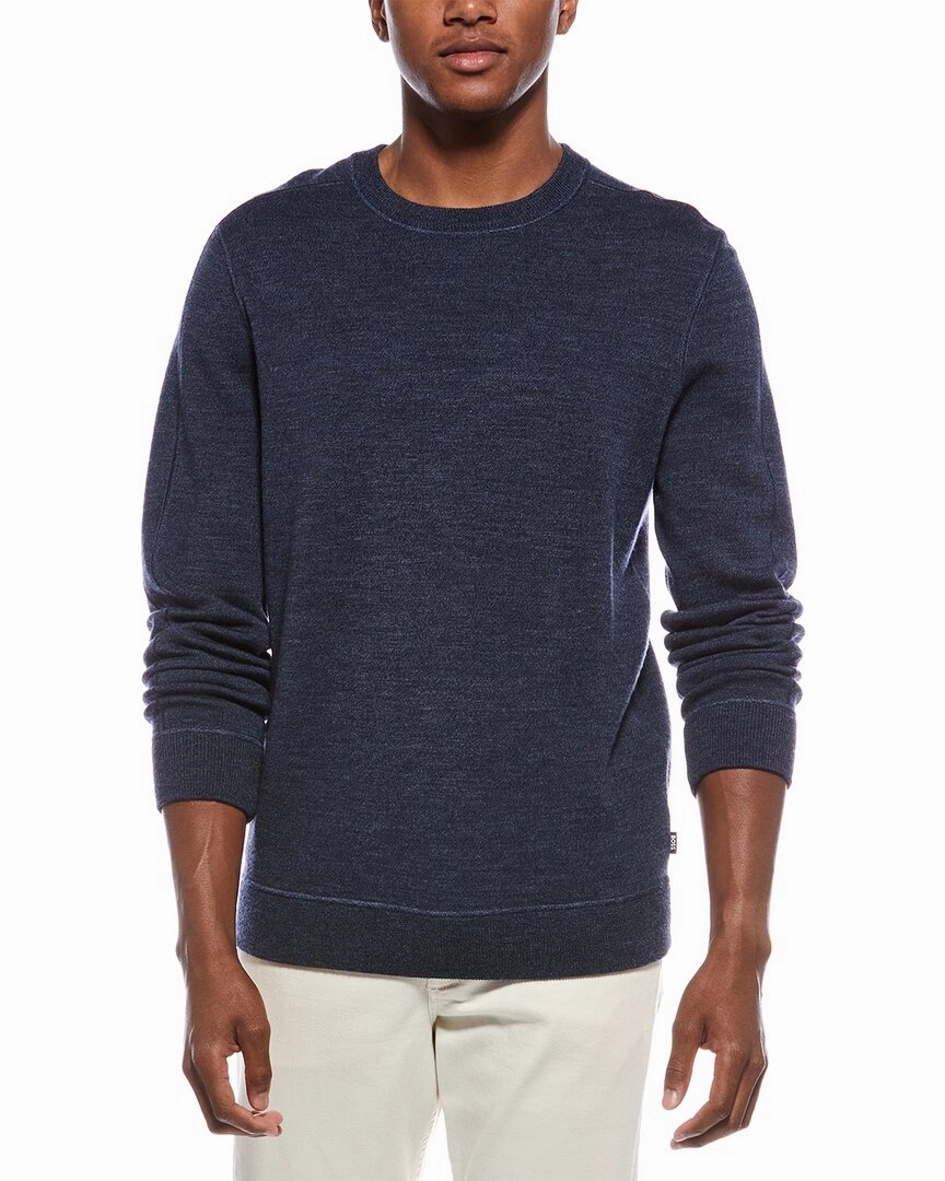 BOSS Hugo Boss Wool Crewneck Sweater