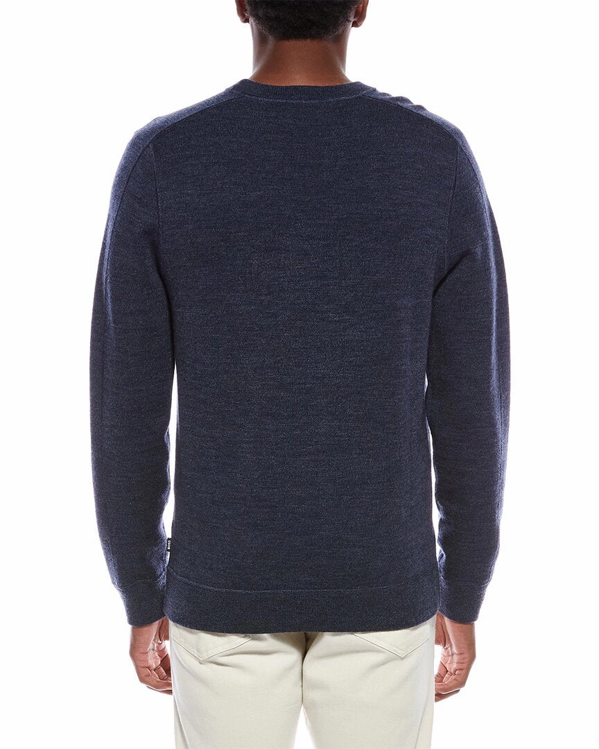 BOSS Hugo Boss Wool Crewneck Sweater