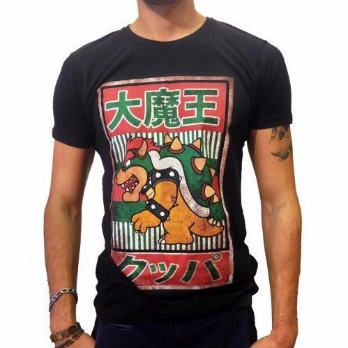 Bowser Kanji Men's T-Shirt