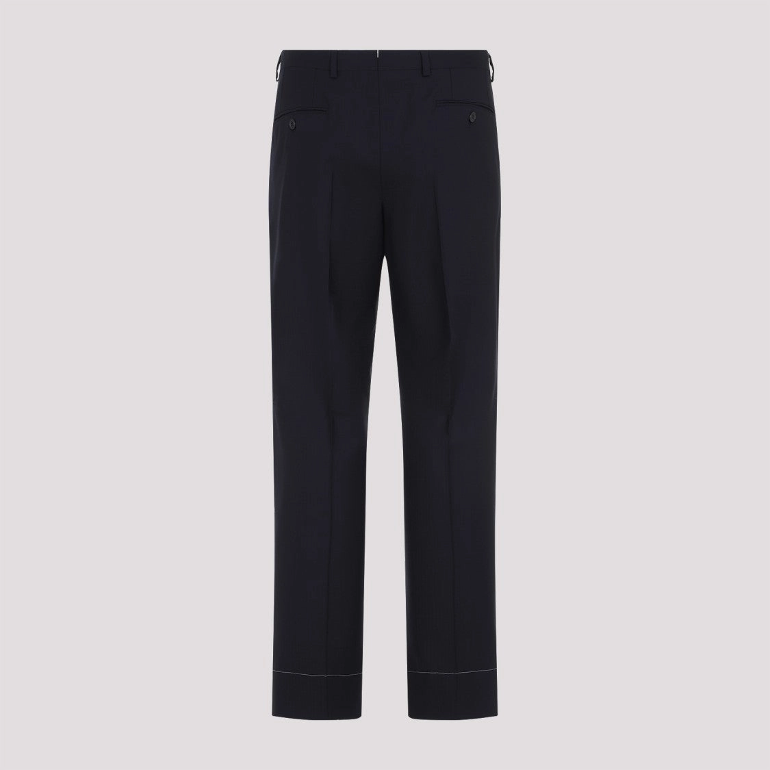 Brioni Elba Blue Wool Pants