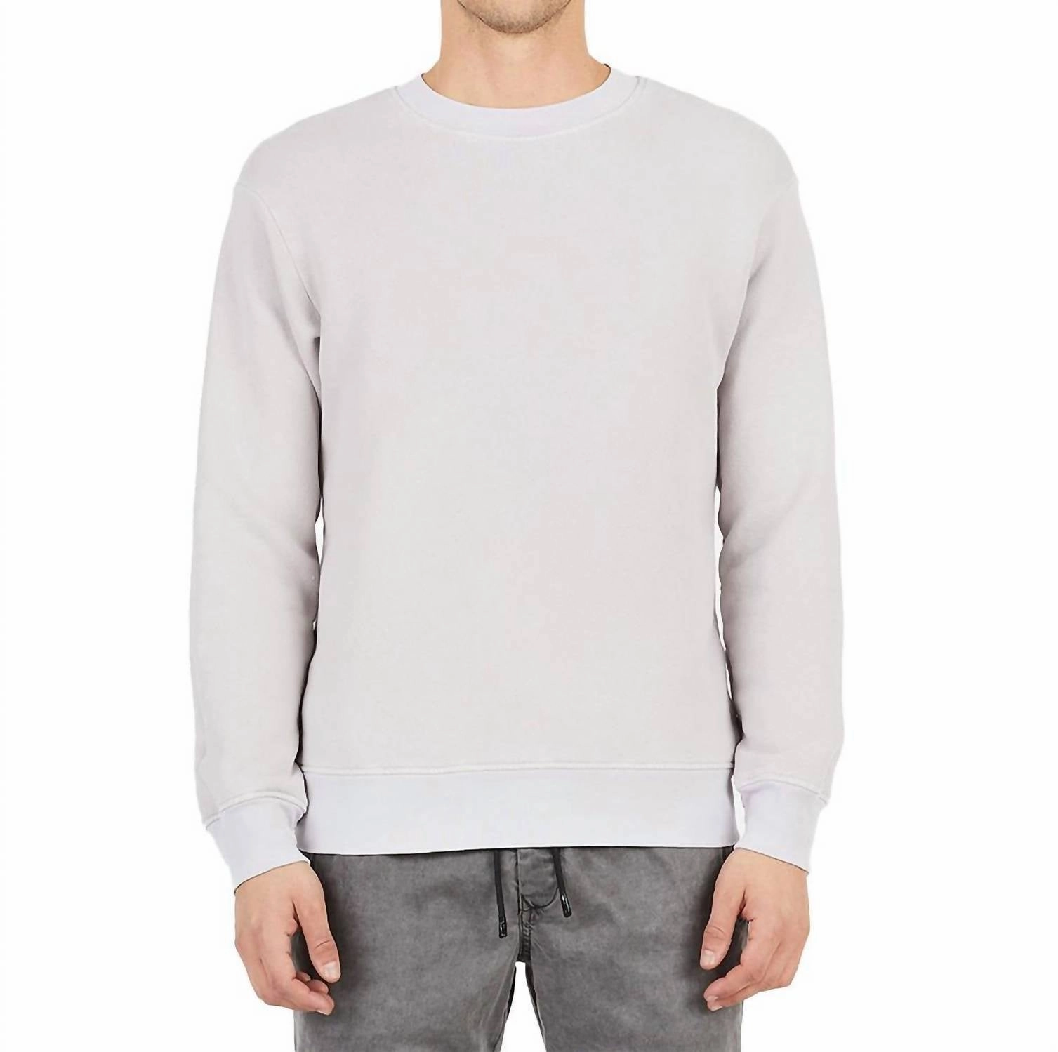 Bronx Crew Sweatshirt In Vintage White Stone