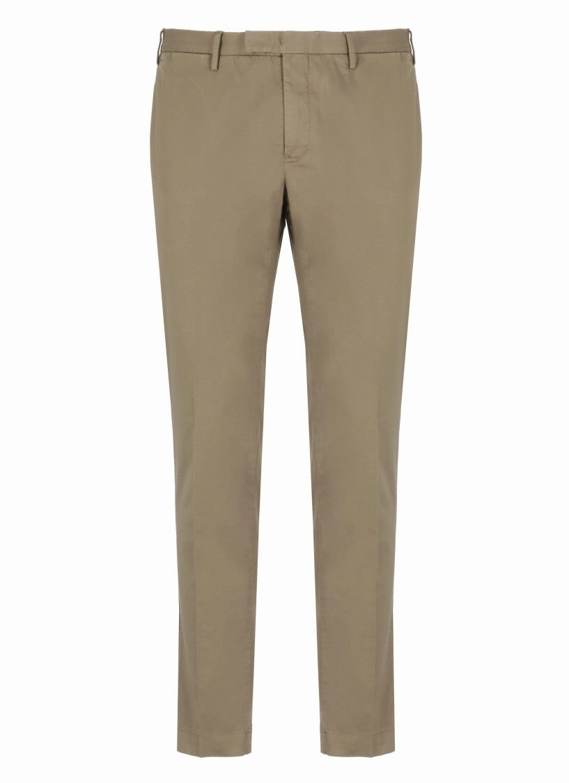Brown Cotton Trousers