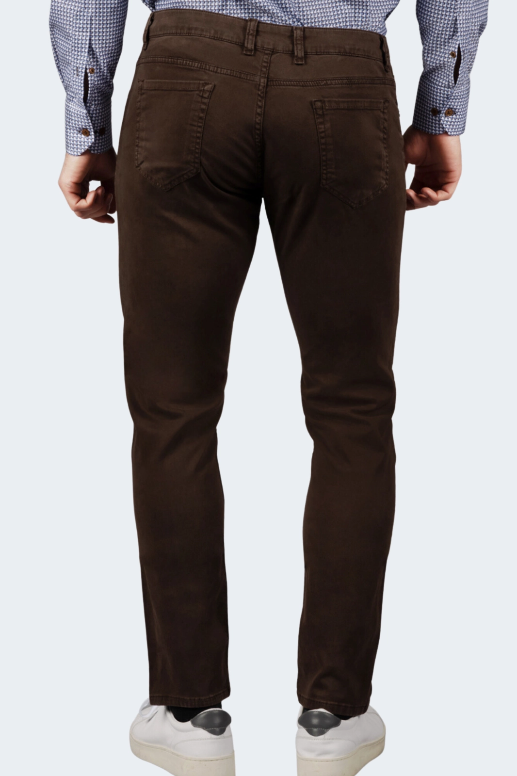 Brown Tencel Pants