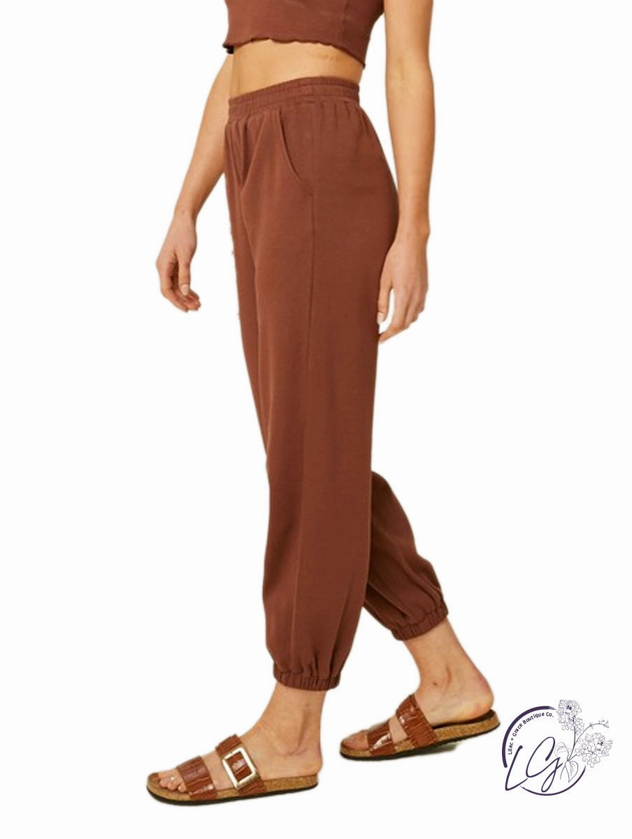 Carefree Days Ribbed Joggers affordable athletic pants for men