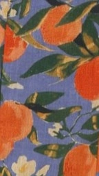 Carlia Midi Dress - Orange Print