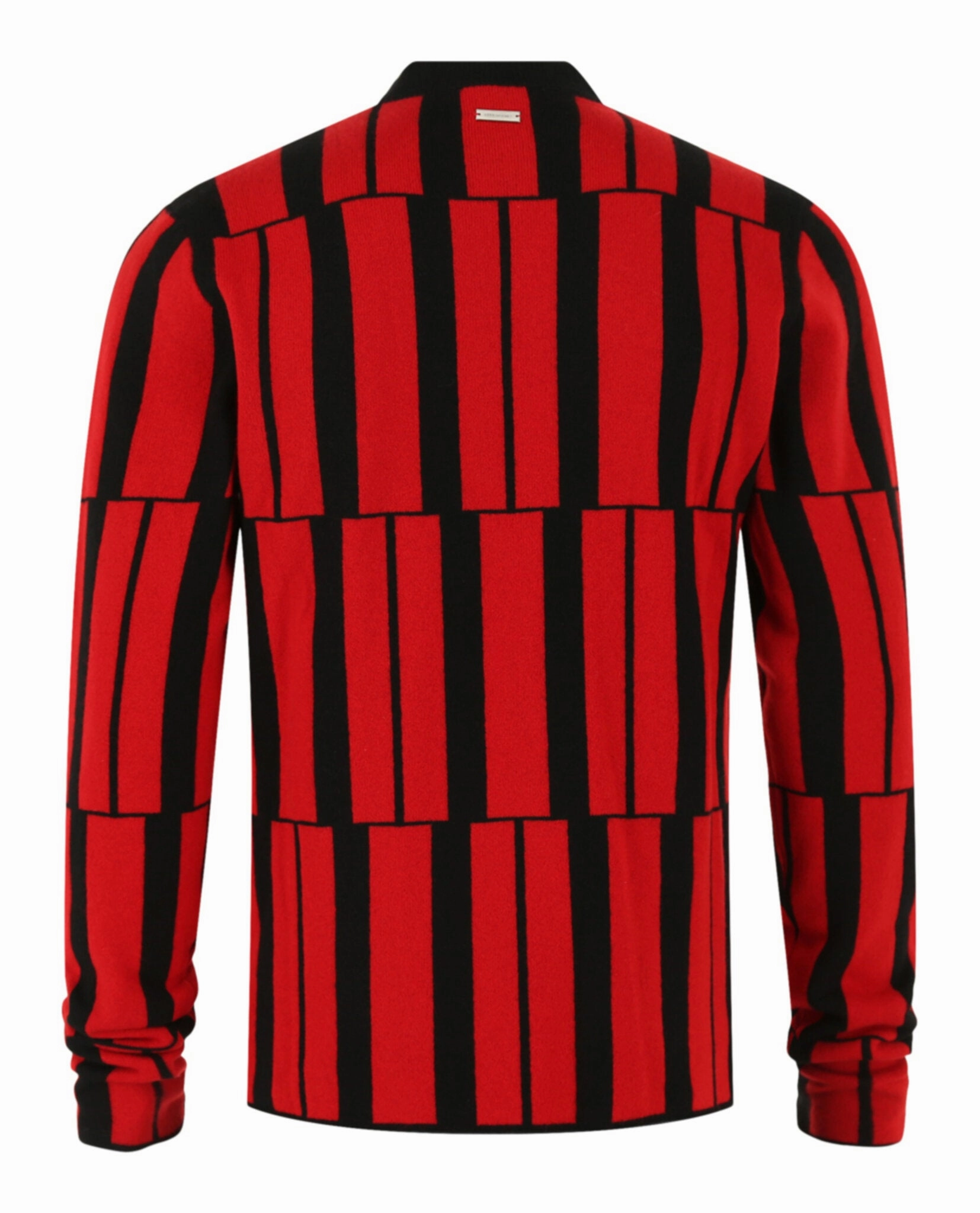 Cashmere Geometric Pattern Sweater