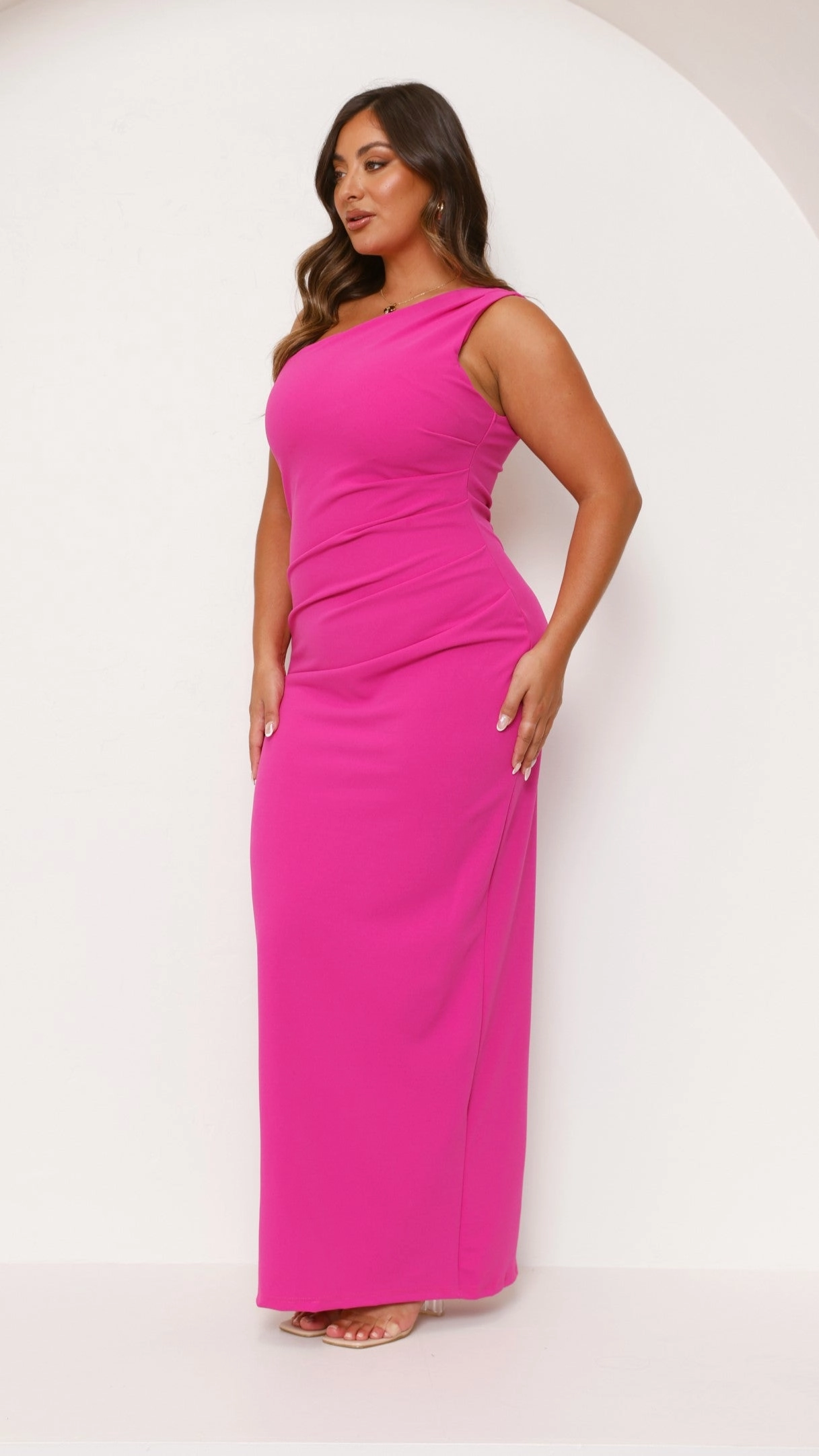 Cataleya Maxi Dress - Magenta