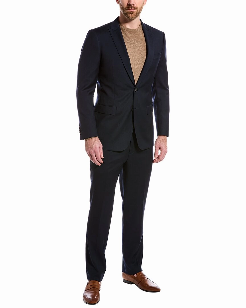 Cavalli Class 2pc Slim Fit Wool Suit