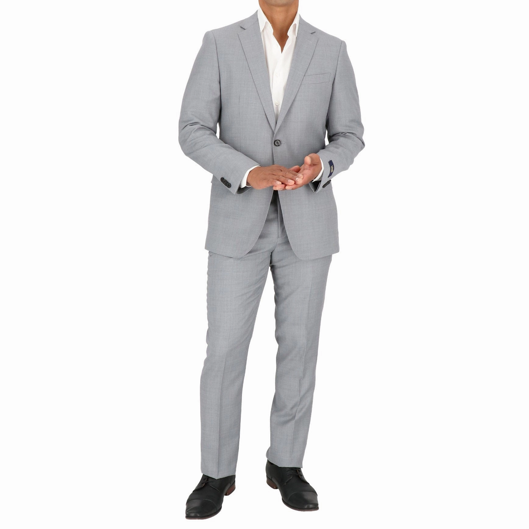 Cavalli Class Mens Light Grey Suit