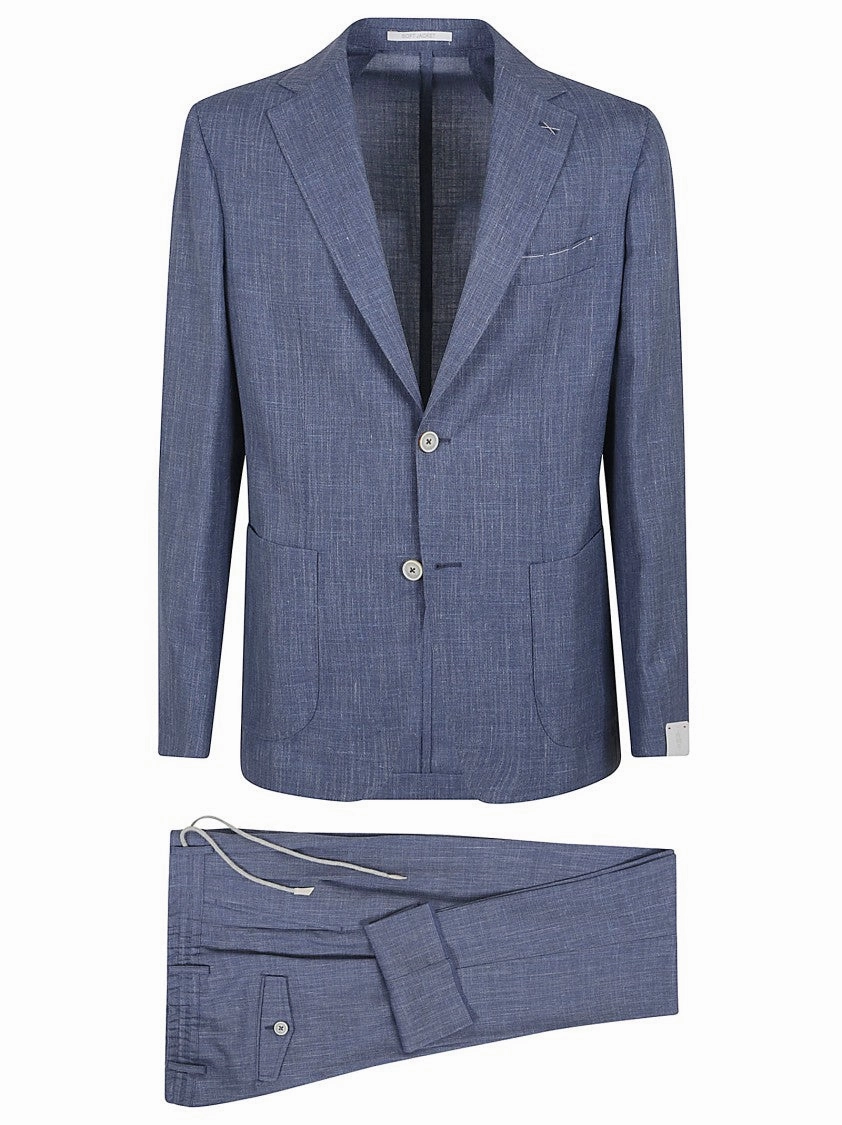 Cerulean Blue Two-Button Suit
