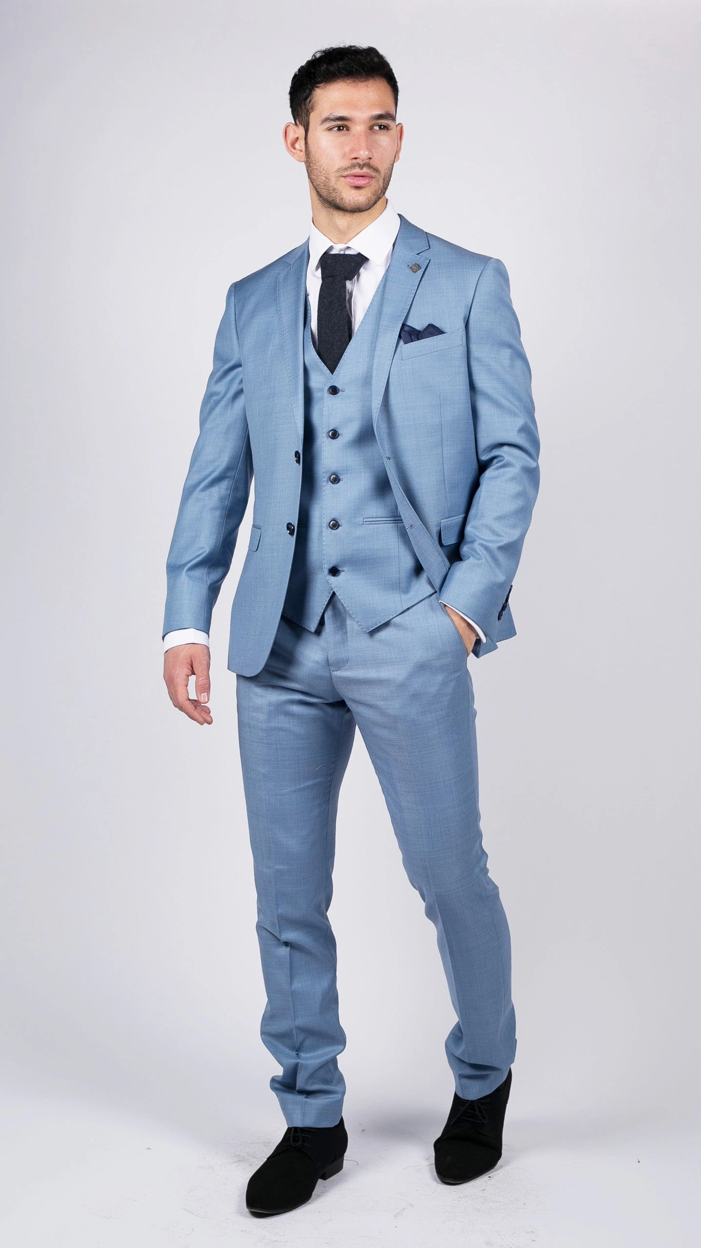 Charles 3 Piece Plain Suit