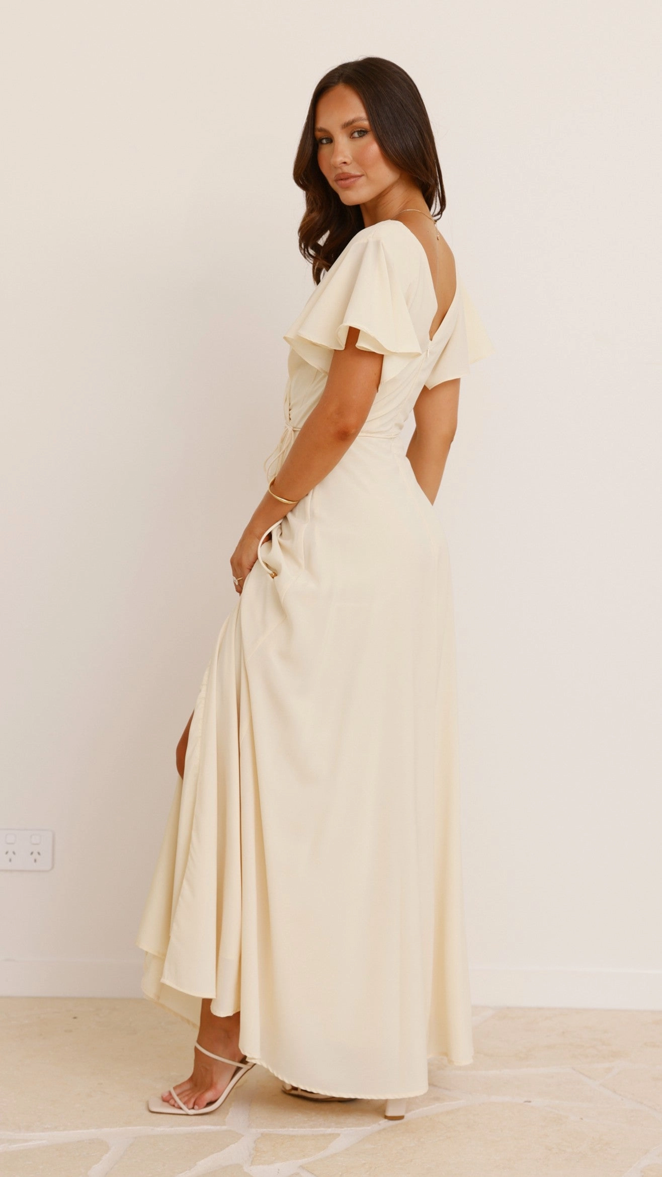 Charlize Maxi Dress - Yellow
