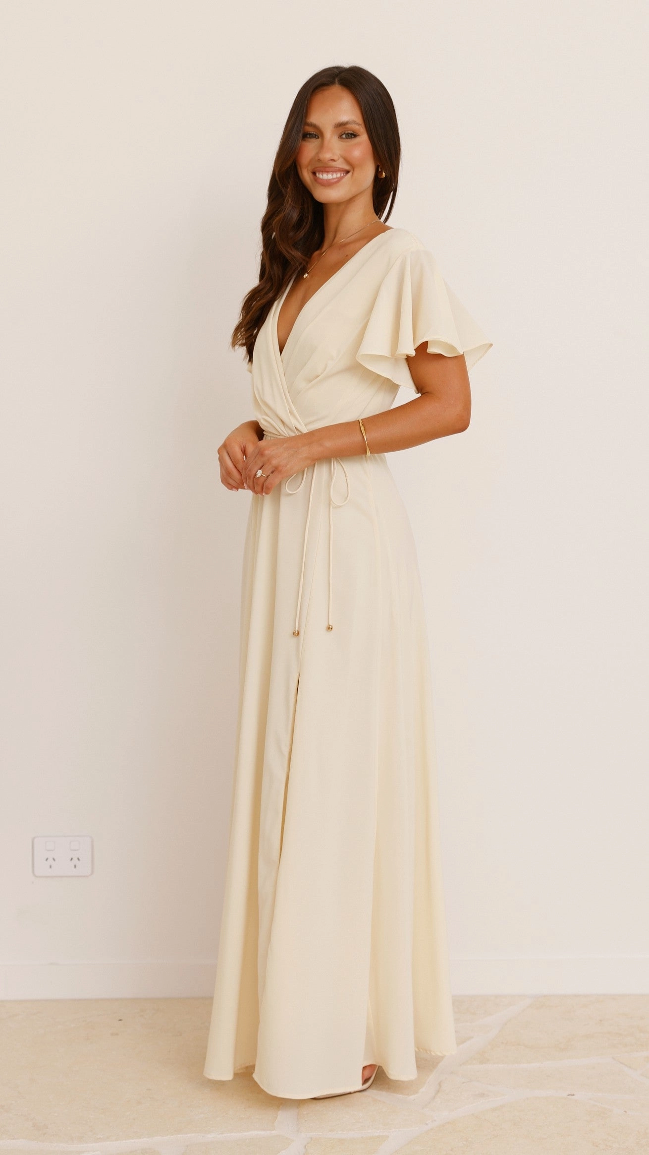 Charlize Maxi Dress - Yellow