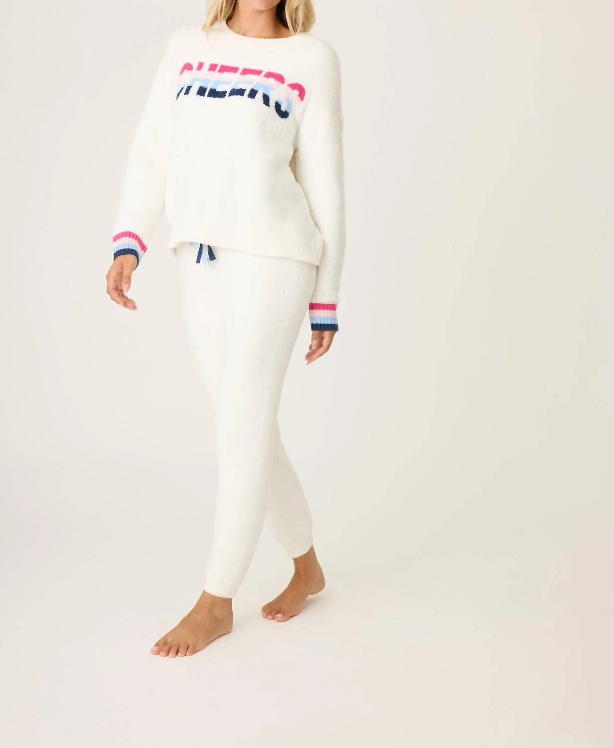Cheers Marshmallow Party Lounge Set In White