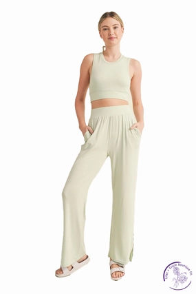 Chic Comfort Wide Leg Lounge Pant affordable athletic pants for men