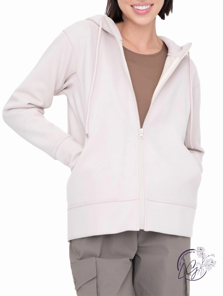 Chill Chic Fur-Lined Zip Hoodie