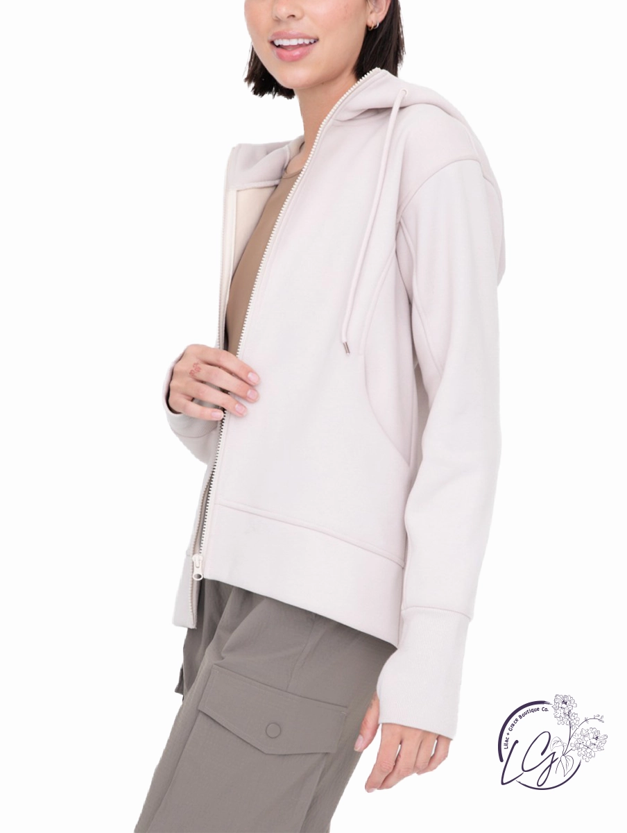 Chill Chic Fur-Lined Zip Hoodie