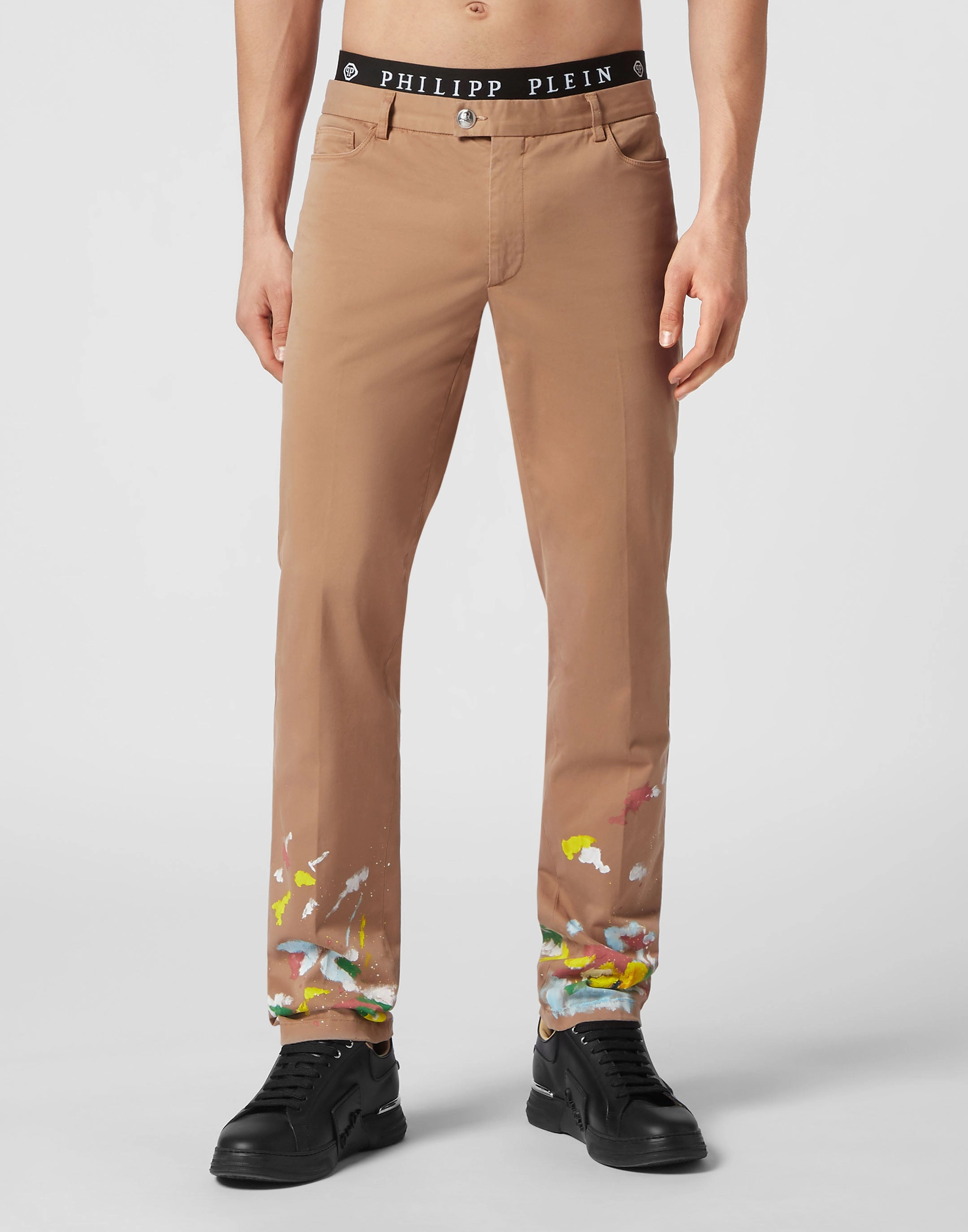Chinos Trousers Dripping