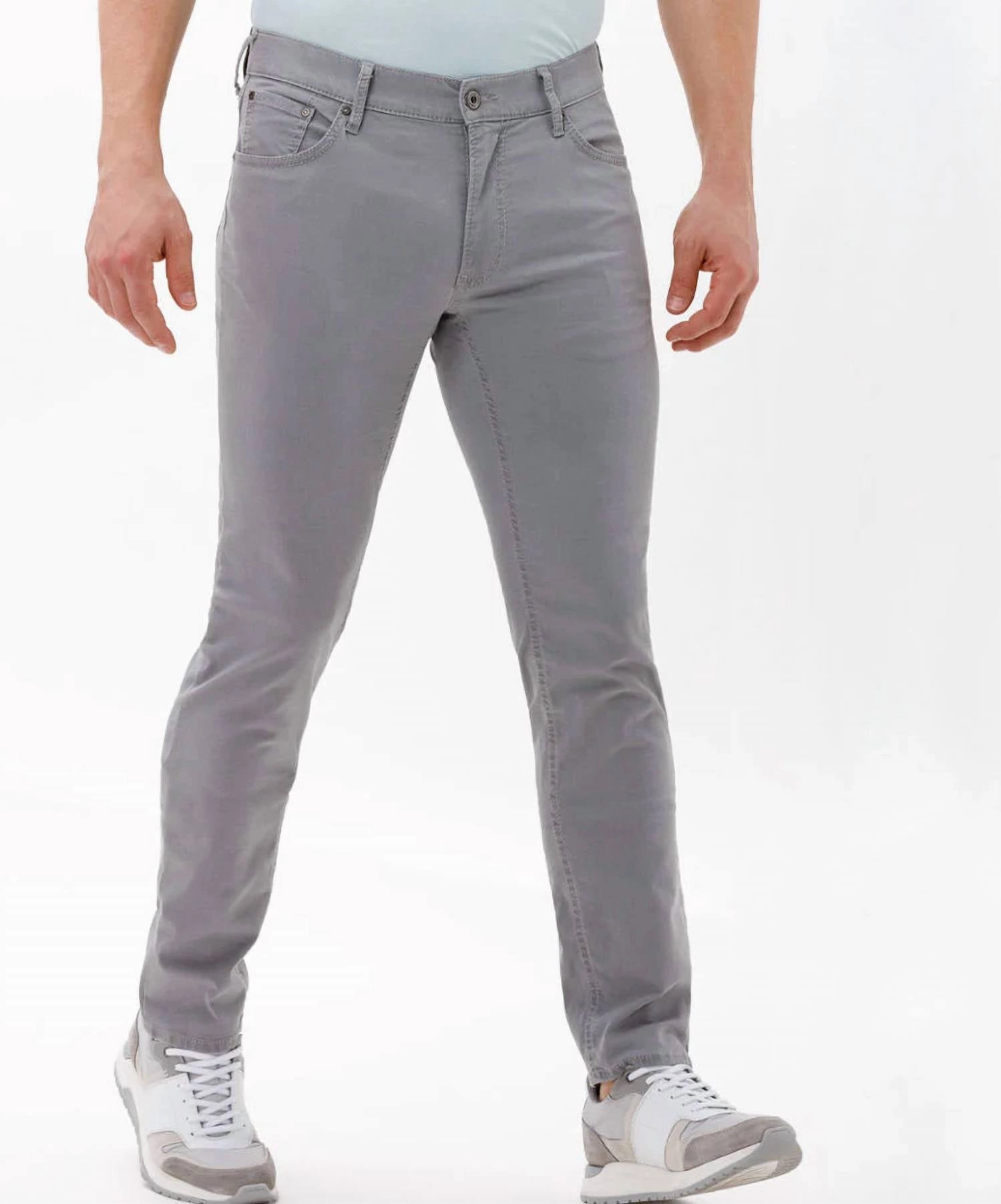 Chuck 5 Pocket Pant In Silver