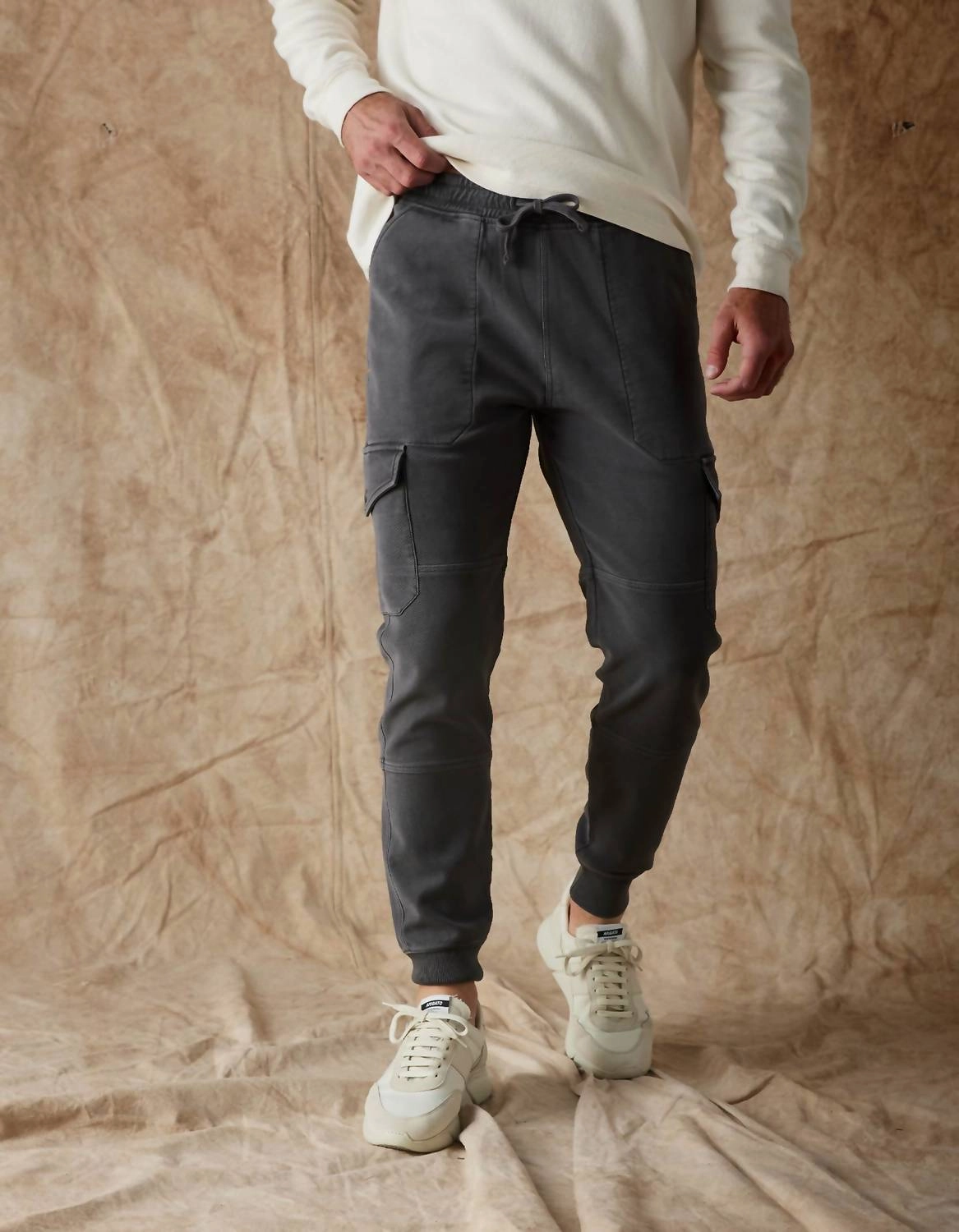 Comfort Terry Jogger In Steel