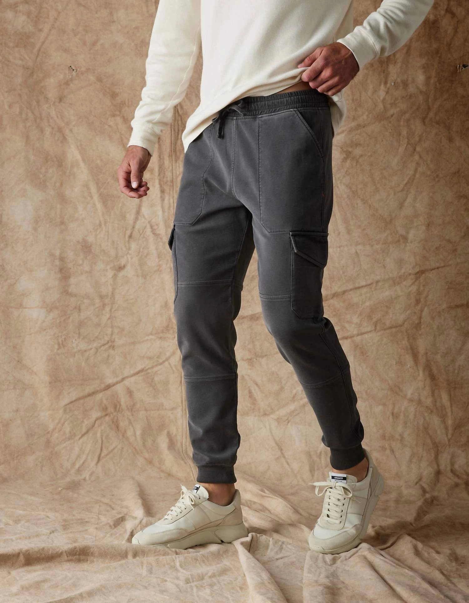 Comfort Terry Jogger In Steel