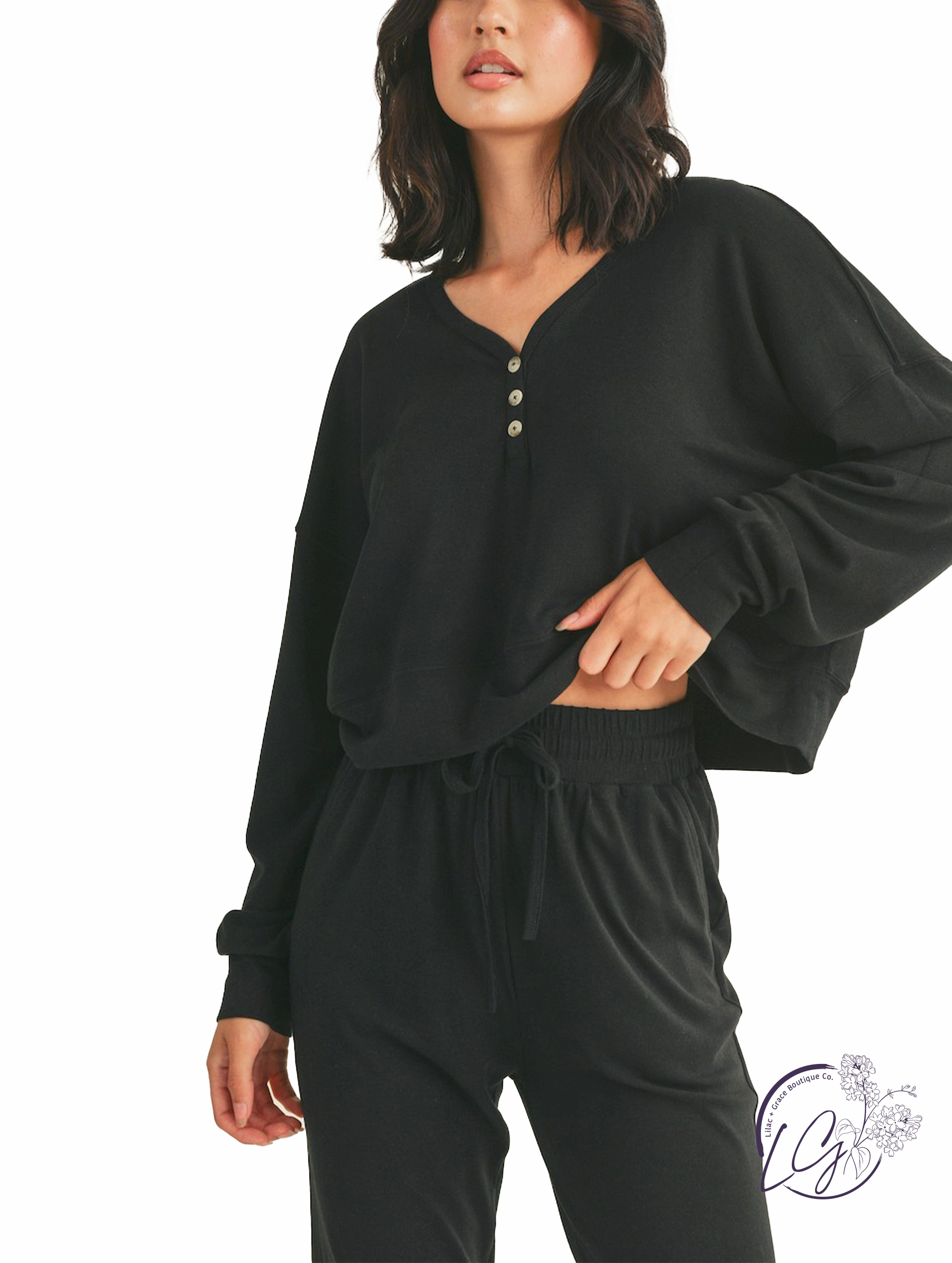 Comfy Crop Length Pullover