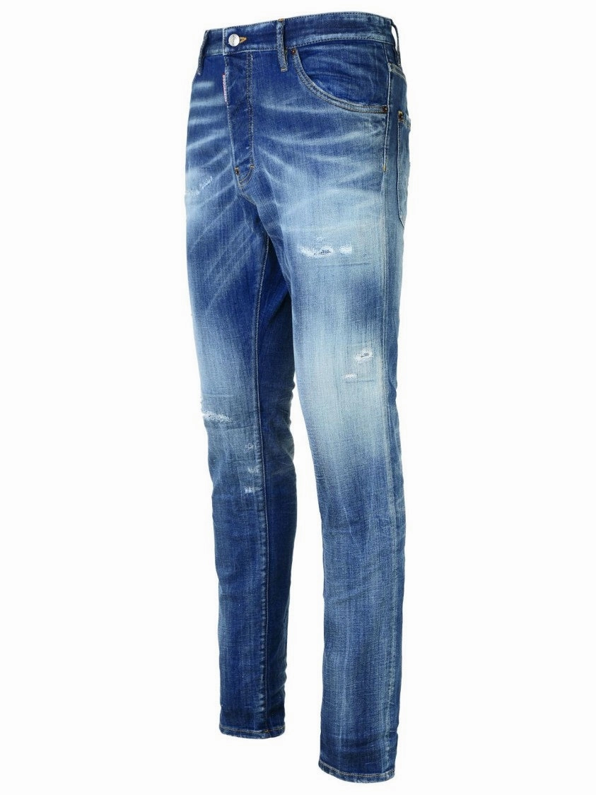 Cool Guy' Blue Cotton Denim Jeans