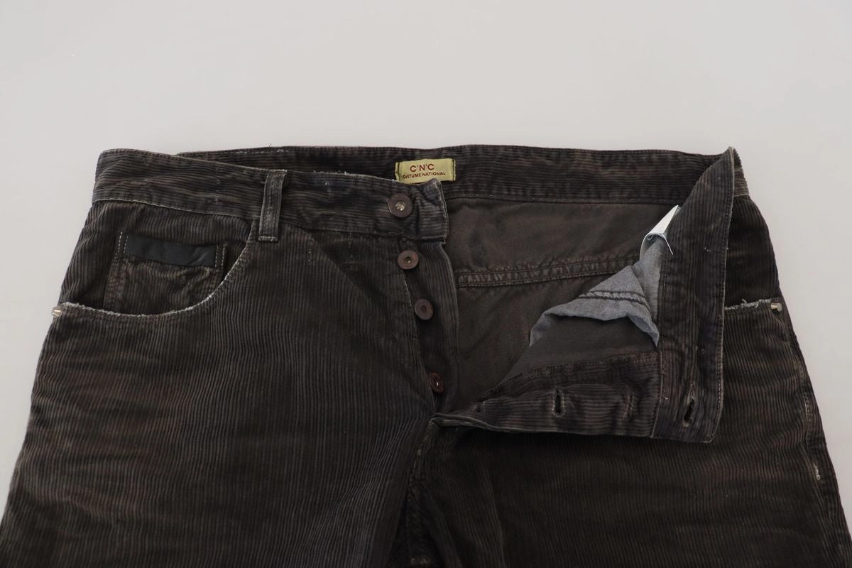 Costume National  Cotton Corduroy Men Casual Men's Jeans